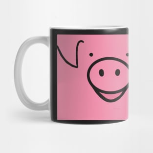 Pink Piggy Mug